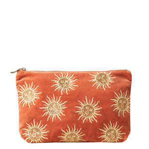 Elizabeth Scarlett Sun Goddesss Rust Everyday Pouch